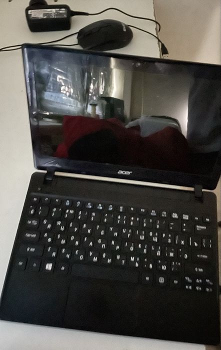 Мини ноутбук идеально сост