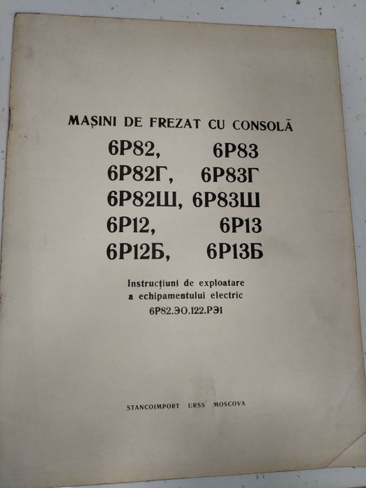 Cărți tehnice freză, mașină filetat,găurit,alezat