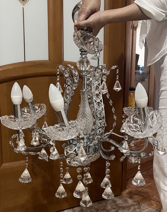 Люстра хрустальная