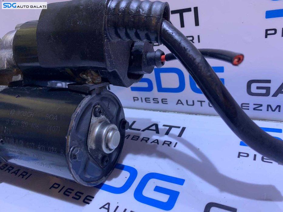 Electromotor cu 10 Dinti Volkswagen Polo 6R 1.4 CMAA CDDA CGGB CLPA 2009 - 2018 Cod 02T911023R 0001120406 [B3606]