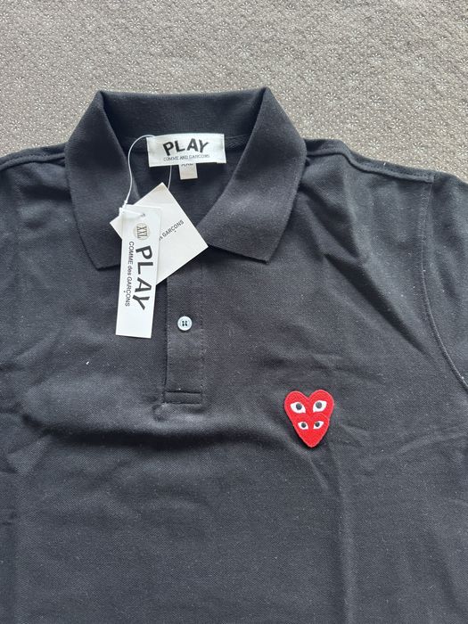 Футболка поло черная