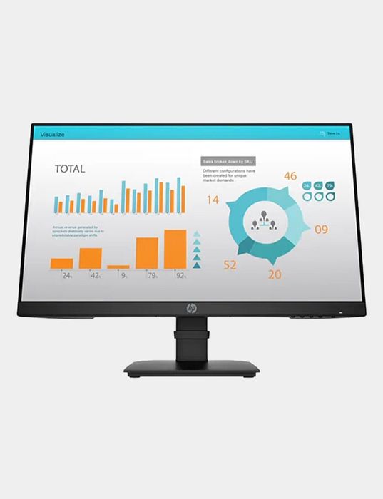 Монитор HP P24 G4, 23.8" Full HD, с IPS матрицей и частотой обновления