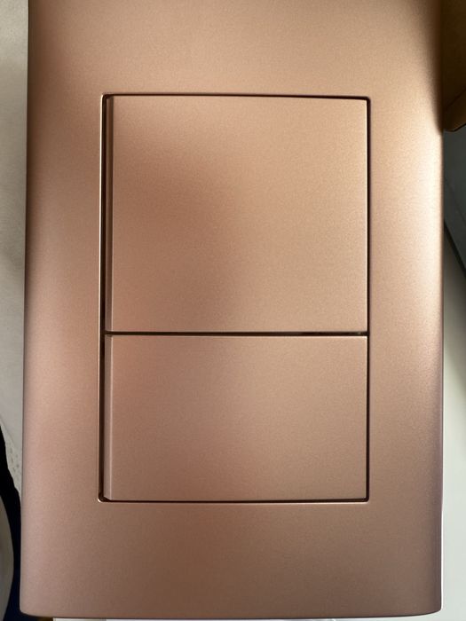 Бутон активатор за тоалетна, розово злато