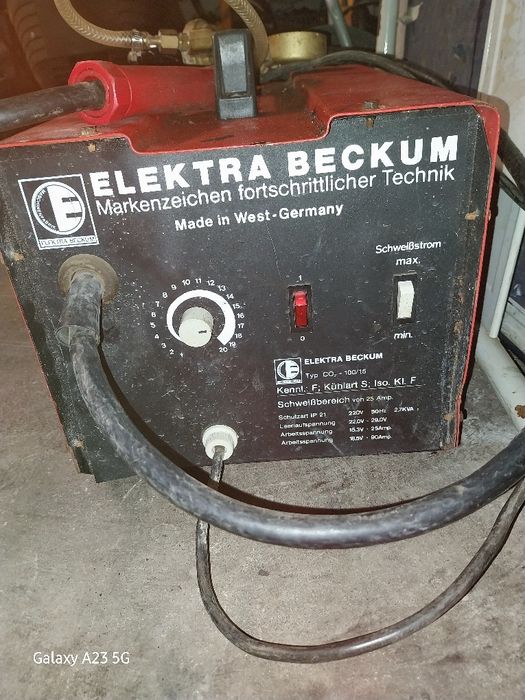 Aparat sudură MIG-MAG Elektra Beckum CO2 - 100/15 (Fabricat în Germania