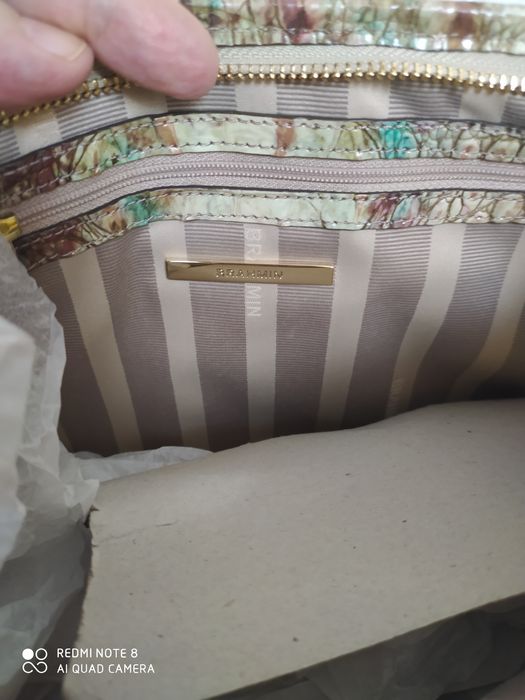 Сумка кожаная BRAHMIN