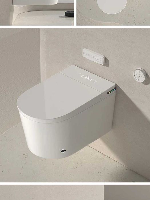 Конзолна смарт тоалетна F830 с биде, подгрев, сушене, масаж