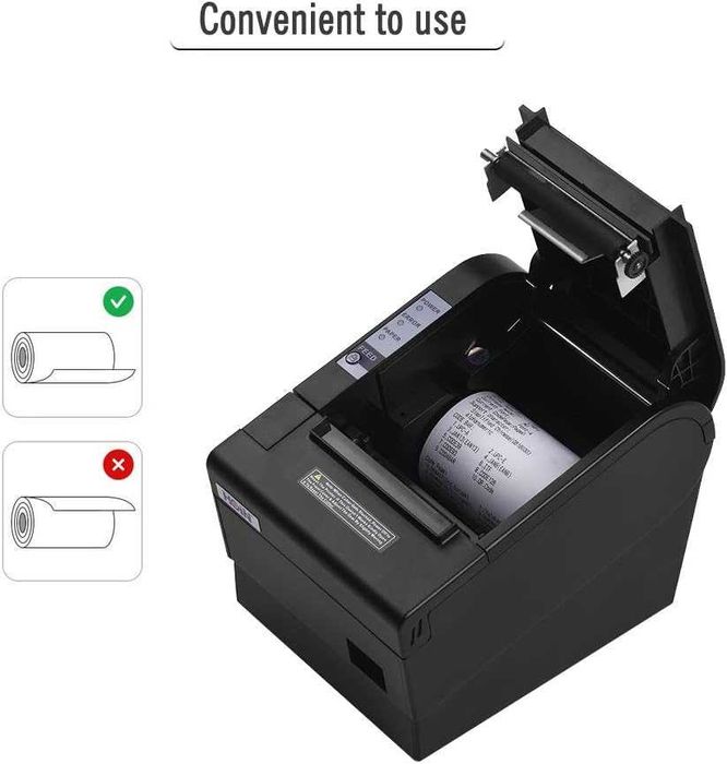 Принтер за етикети Hoin 80mm HOP-E802 термален