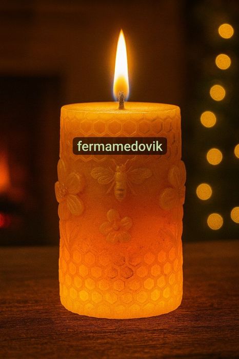 Свечи восковые декоративные