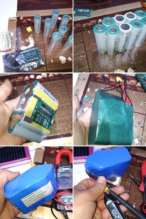 Ремонт, рециклиране и изработка на литиево йонни батерии