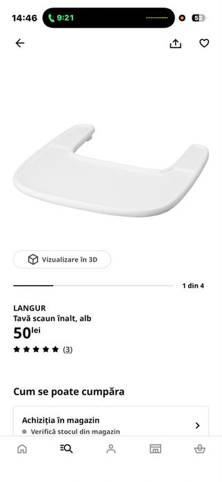 Set dulap copii + biblioteca + cadou tava masa langur ikea