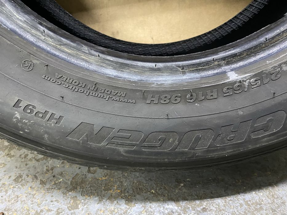 Set 2 anvelope vara 215/65R16 Kumho Crugen HP71 98hH 7mm 2022