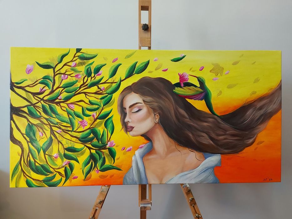 Картина с маслени бои върху платно