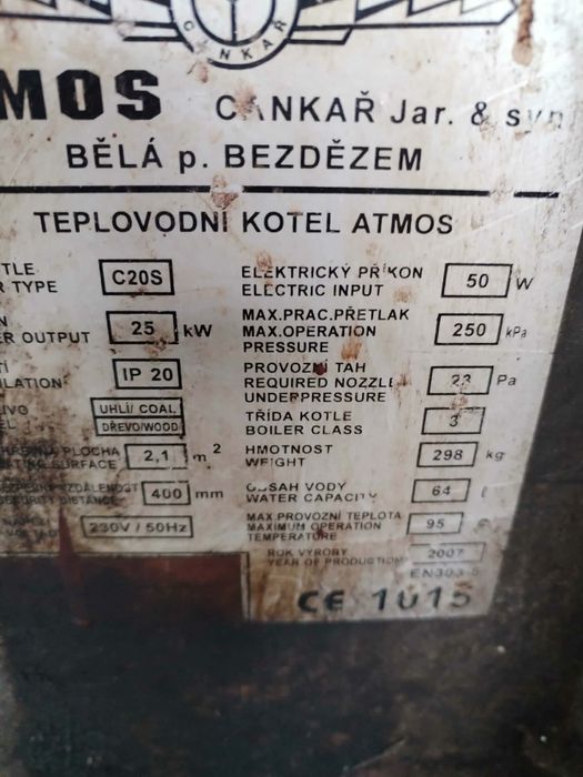 Vand Centrala Atmos C20S 25kW