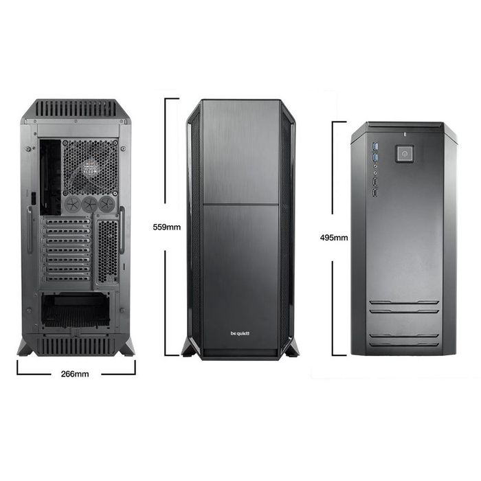 Carcasa gaming be quiet! Silent Base 800 Black Silent Premium