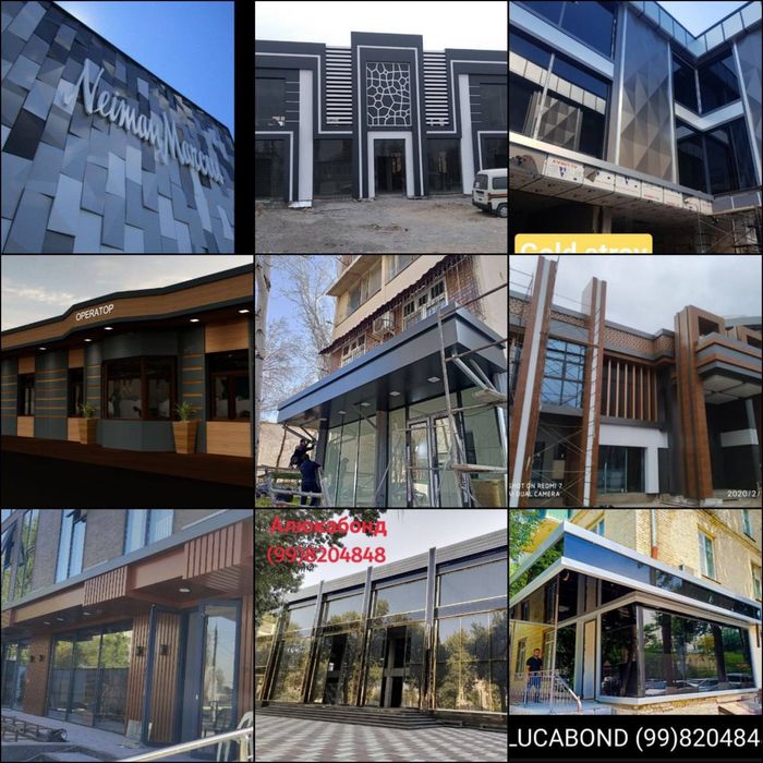 Alukabond ustasi алюкабонд Alukobond фасад Alkafon Alikafon