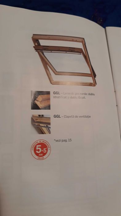 Vand ferestre de mansarda VELUX, absolut noi , gama premium ,3 bucati.