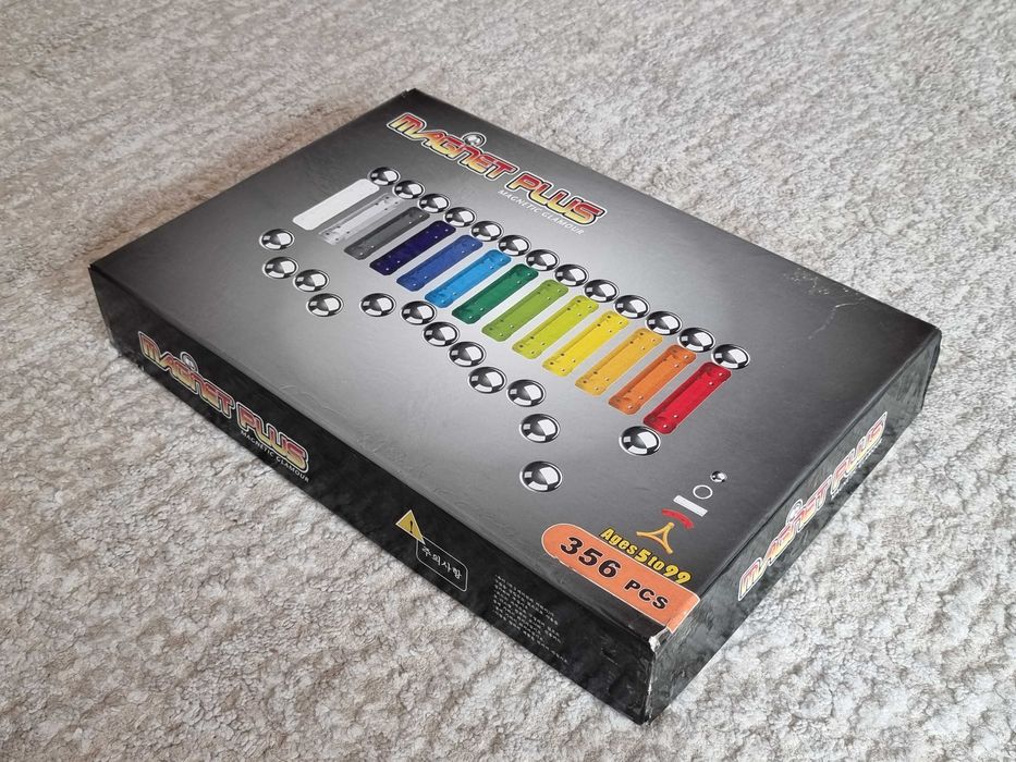 Joc constructie cu magneti, Bile magnetice 356 piese