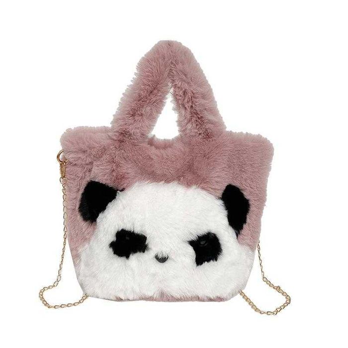 Пухкава и плюшена чанта Панда
