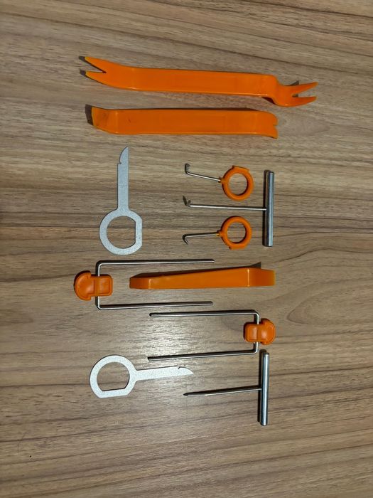 Set spatule plastice interior auto