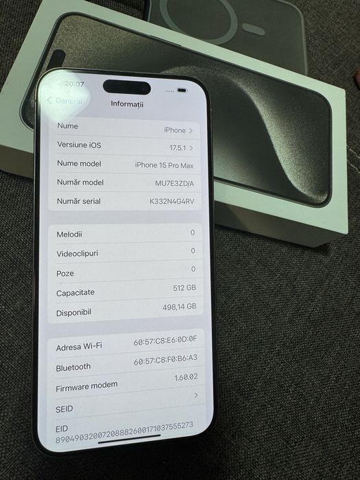 Iphone 15 Pro Max 512gb impecabil