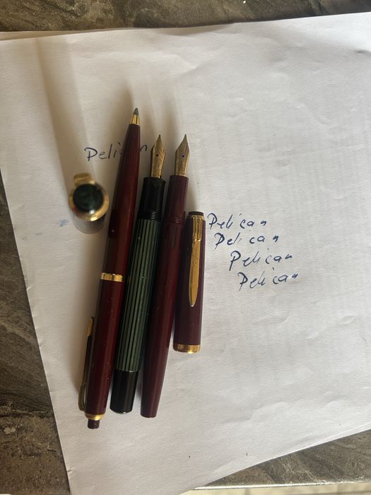 Pix si stilou vechi Reform si Pelikan