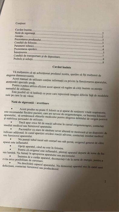 Concentrator de oxigen