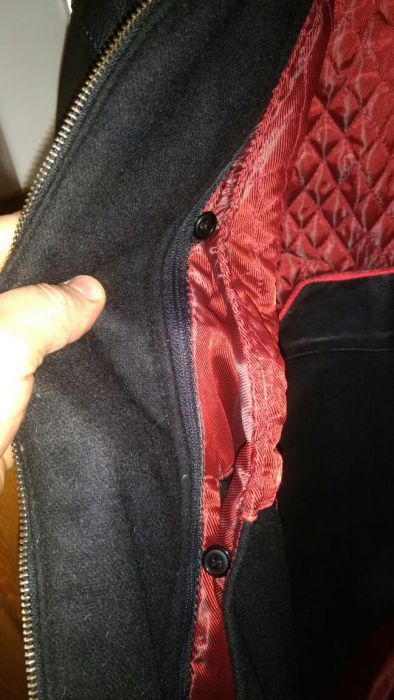 Geaca de piele eleganta