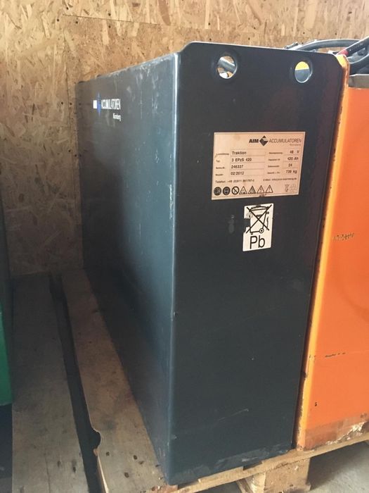 Baterie tractiune stivuitor 48 V 450 A si 80 V