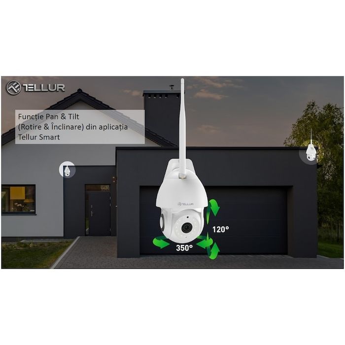 Camera video supraveghere exterior Tellur , sigilata , garanție 24 lun