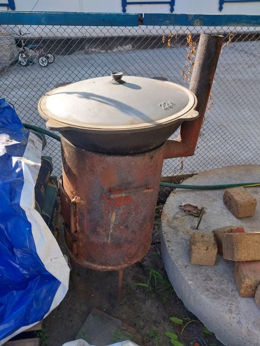Продам казан и ошақ.