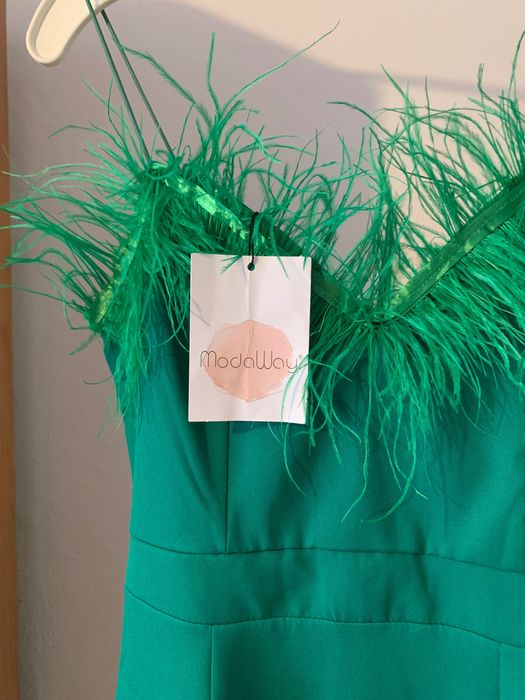 Rochie de seară verde