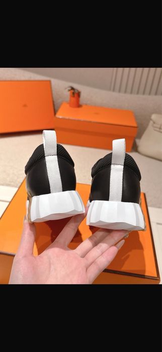 Hermès – черни мъжки кецове