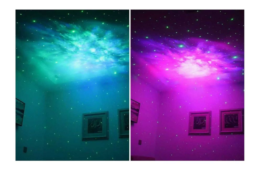 Проектор ночник космонавт с пультом 8режимов подсветки +7 Ест доставка