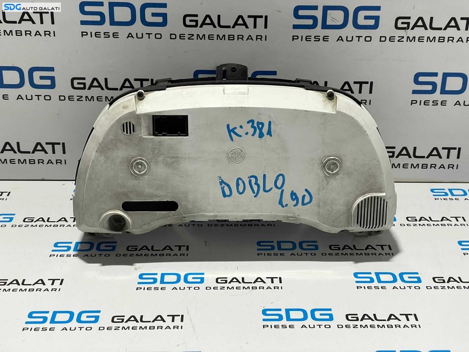 Ceas Ceasuri Cluster Instrumente Bord Fiat Doblo 1.9 JTD 2001 - 2010 [L2484]