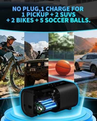 Нова помпа Електрически компресор гуми бързо помпане SUV камион кола