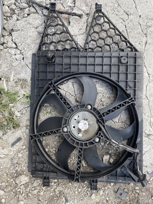 вентилатор охлаждане шкода рапид поло фабия ибиза