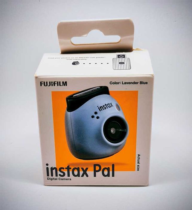 Fujifilm instax PAL Lavender Blue - чисто нов, пълен комплект, с кутия