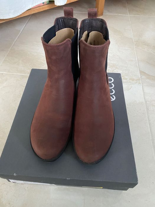 Боти ECCO 41 ботуши кафяви обувки