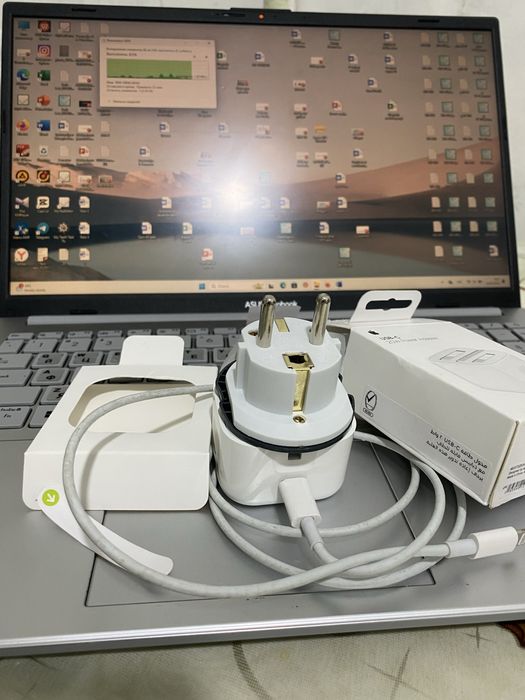 Komplekt Apple iPhone Zaryadka Original Зарядка для Айфон Галофка