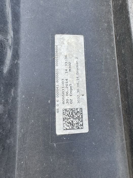 Предна броня BMW F30 Mpacket