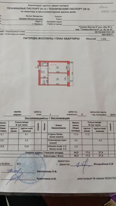 Продам 1 ую квартиру