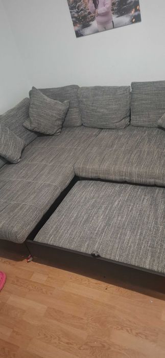 Coltar/Pat Matrimonial stare ca nou 190x220