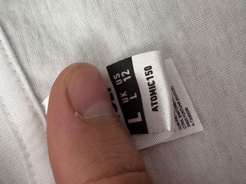 Tricou alb barbati L