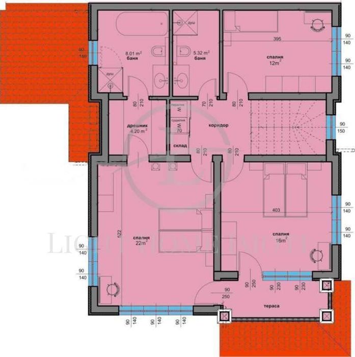 Продава се Къща в Пловдив, Коматево - 222 кв.м за 1397 €/кв.м - Снимка #20