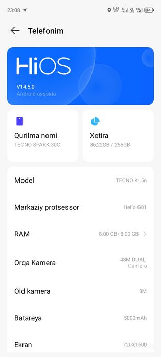 Techno spark 30 C
