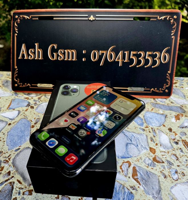 Iphone 11 Pro Green, baterie 100%