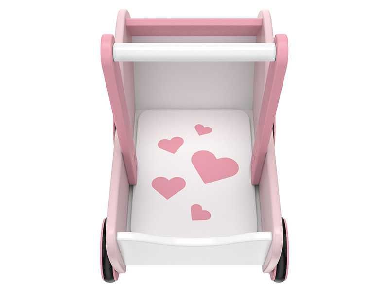 НОВИ! Дървена количка за кукли