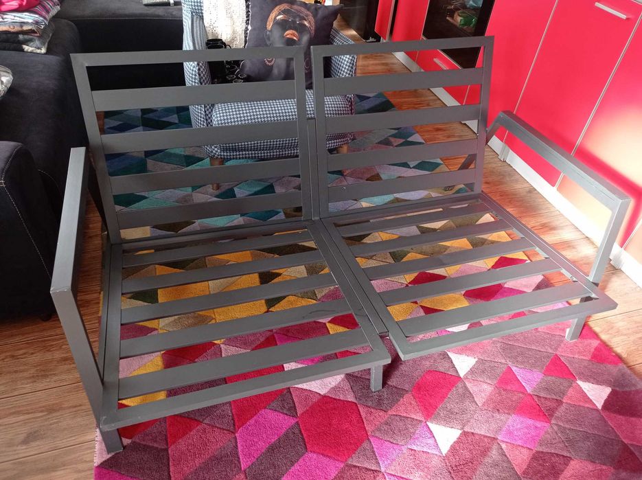 50% Намаление - Модерен Градински Диван Алуминий Цена м.Март