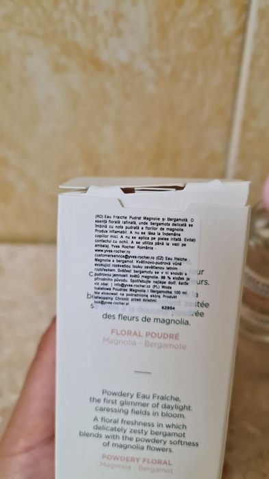 EDP Poudree - Magnolie și Bergamota