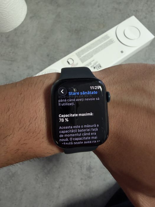 Apple Watch Series 7 45mm GPS + Cellular – Midnight – Full Box